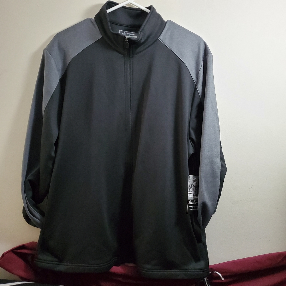 NwT Small Black Ben Hogans Performance Golf Jacket